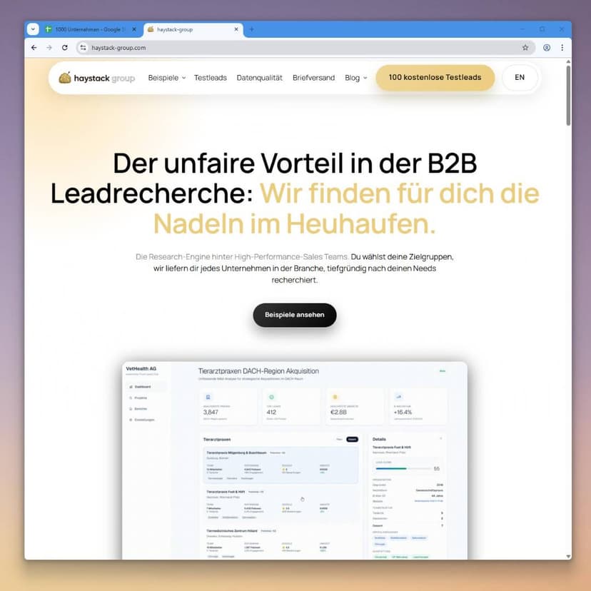 StackOne identifiziert 5.900 LinkedIn-Profile von Top-Entscheidern aus den 1.000 größten deutschen Unternehmen für präzises B2B-Outreach