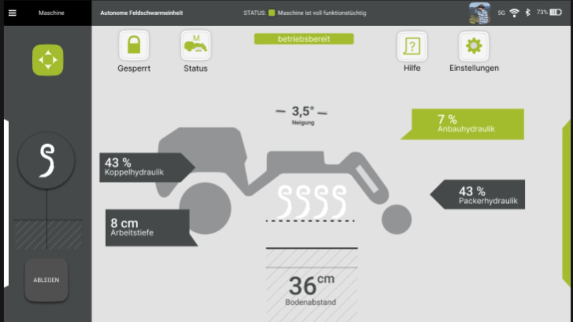 Steuerungssoftware Informationsseite