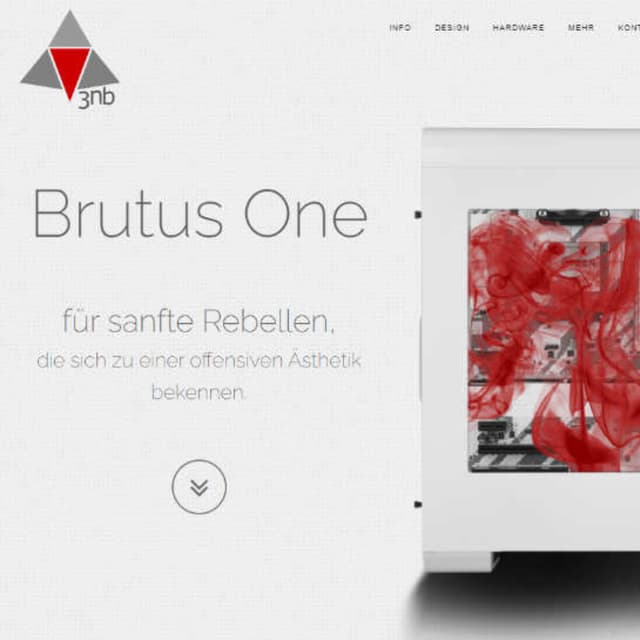 Brutus One Homepage